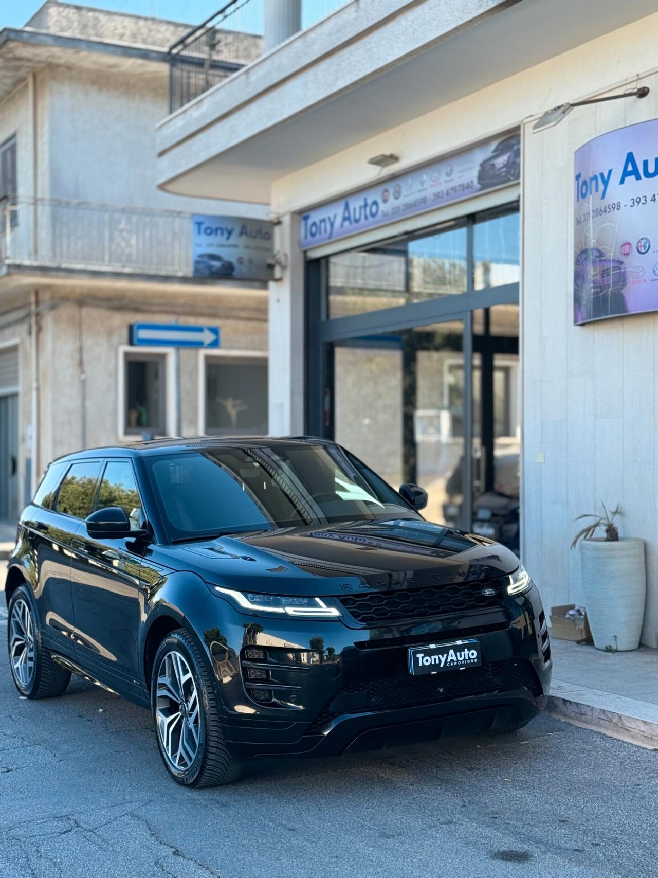 Land Rover Range Evoque 2.0d i4 mhev R-Dynamic HSE awd 204cv auto,VIRTUAL COCKPIT,APPLE CARPLAY,TELECAMERA 360, NAVI,INTERNI