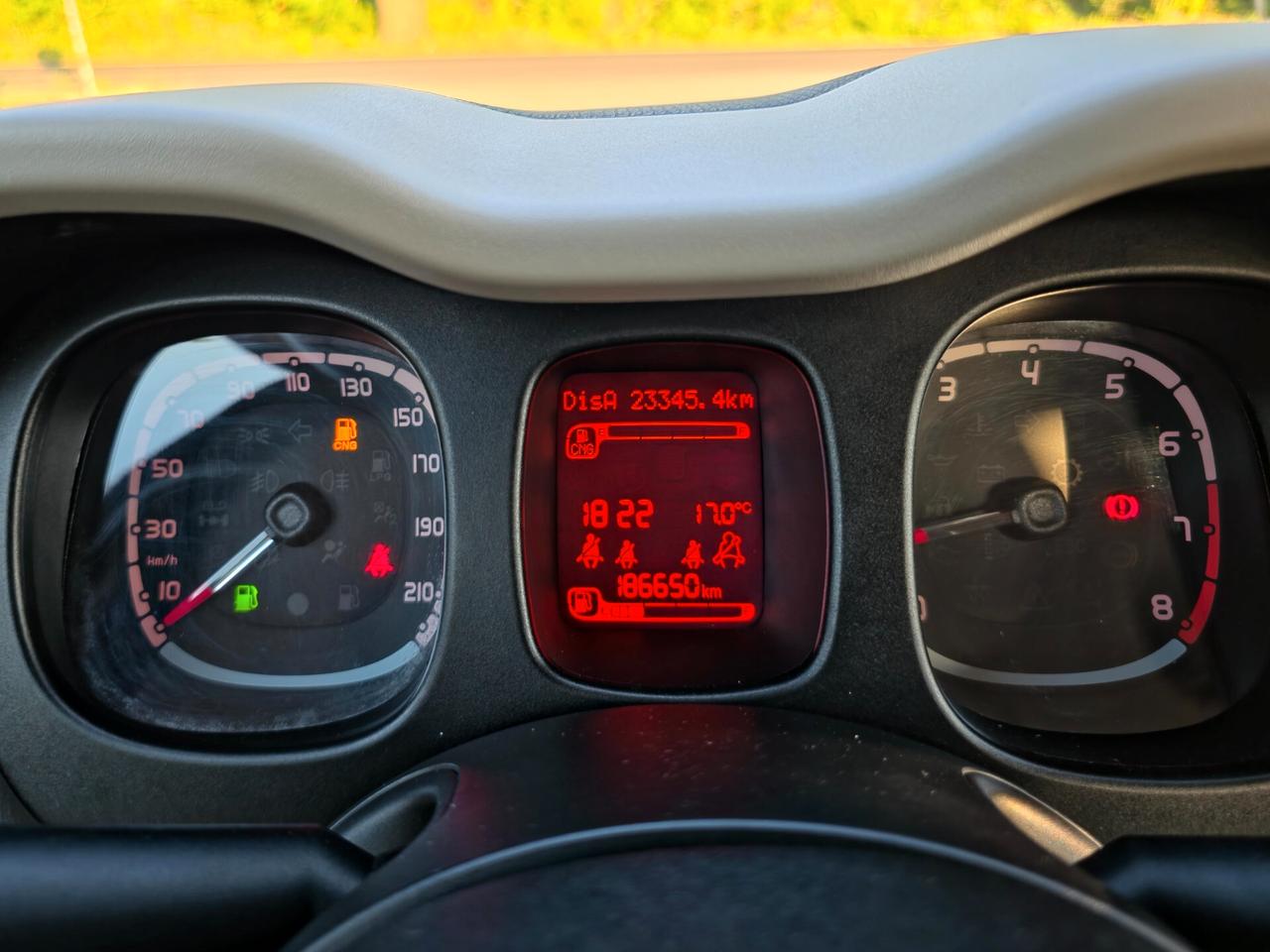 Fiat Panda 0.9 TwinAir CV-84 E6 Turbo Natural Power Lounge Manuale NEO 2015