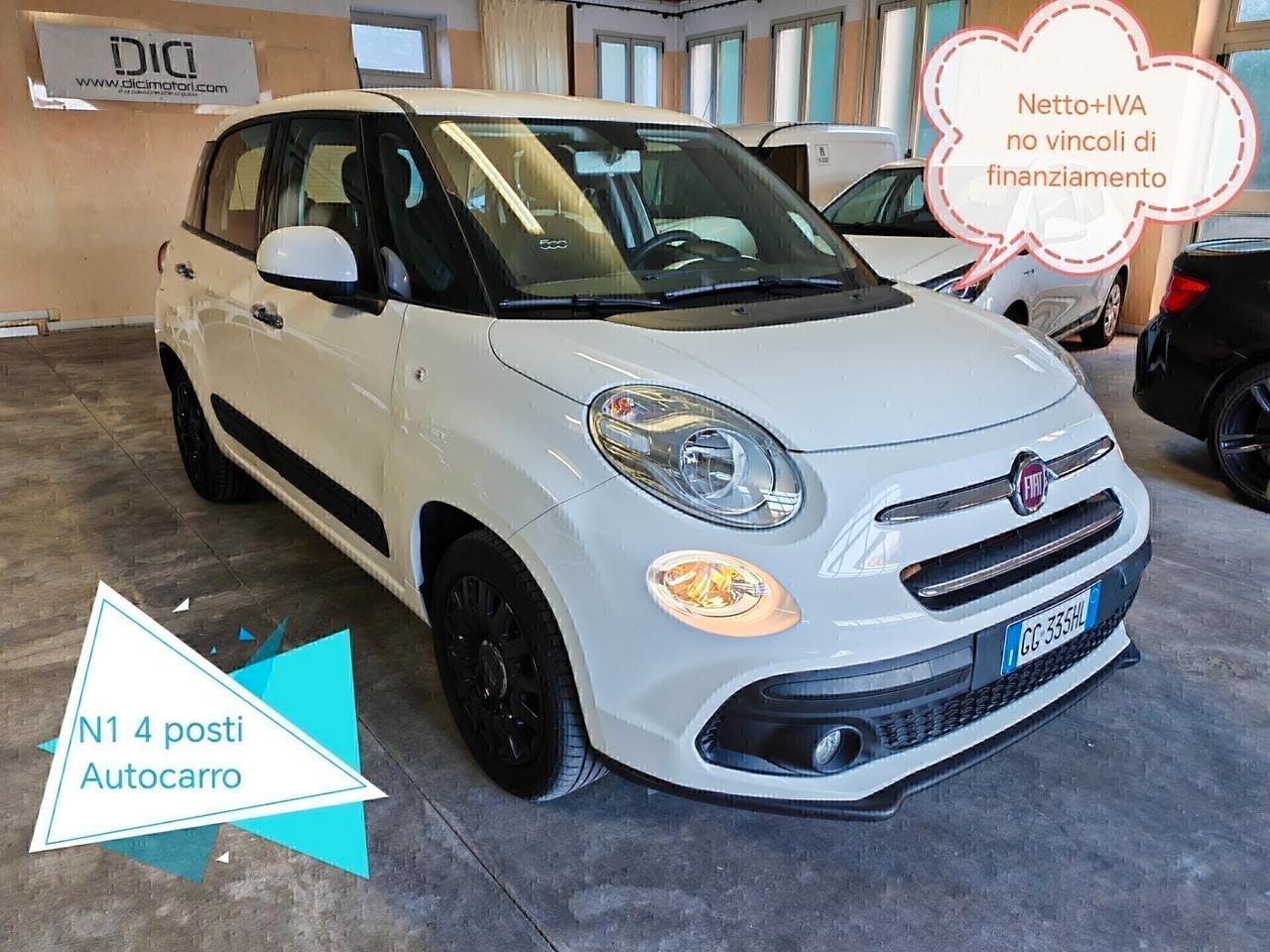 Fiat 500L AUTOCARRO N1 €6D uniprop. +iva van