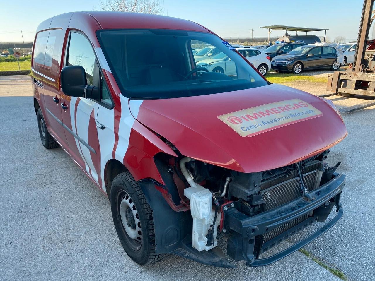 Volkswagen Caddy 1.4 TGI 110cv START INCIDENTATO