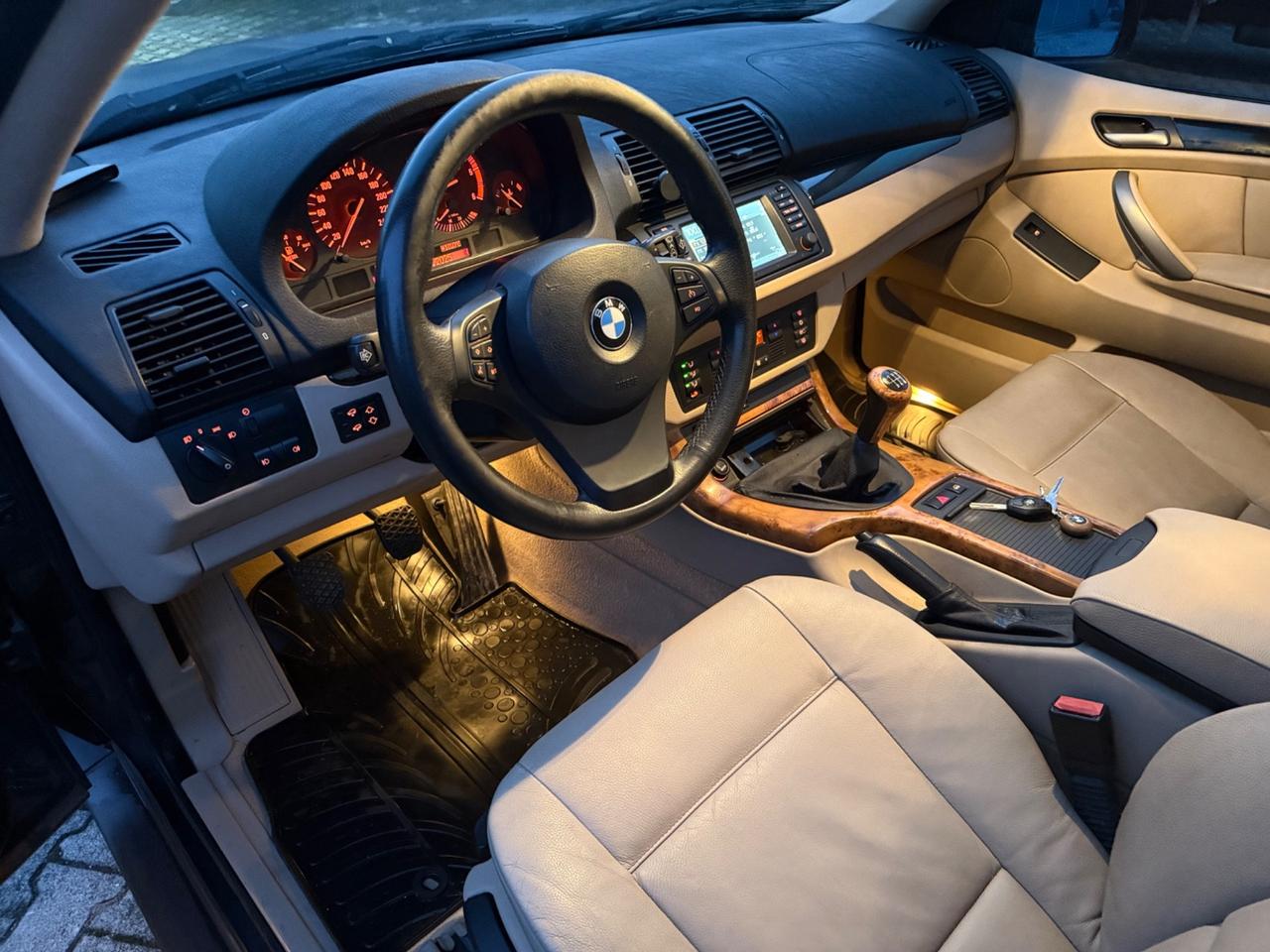 Bmw X5 3.0d GANCIO TRAINO 4x4 TETTO PELLE