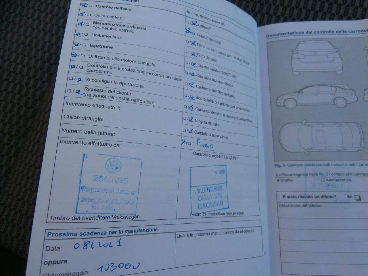 Volkswagen Polo 1.2 5 p.Tagliandi cert.w neo patentati