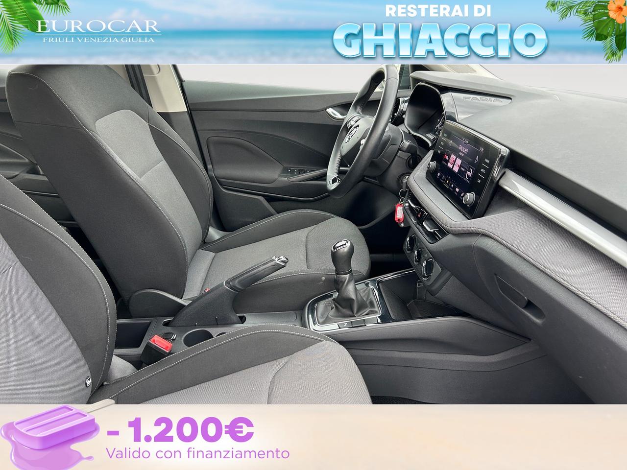 Skoda Fabia 1.0 mpi evo ambition 80cv