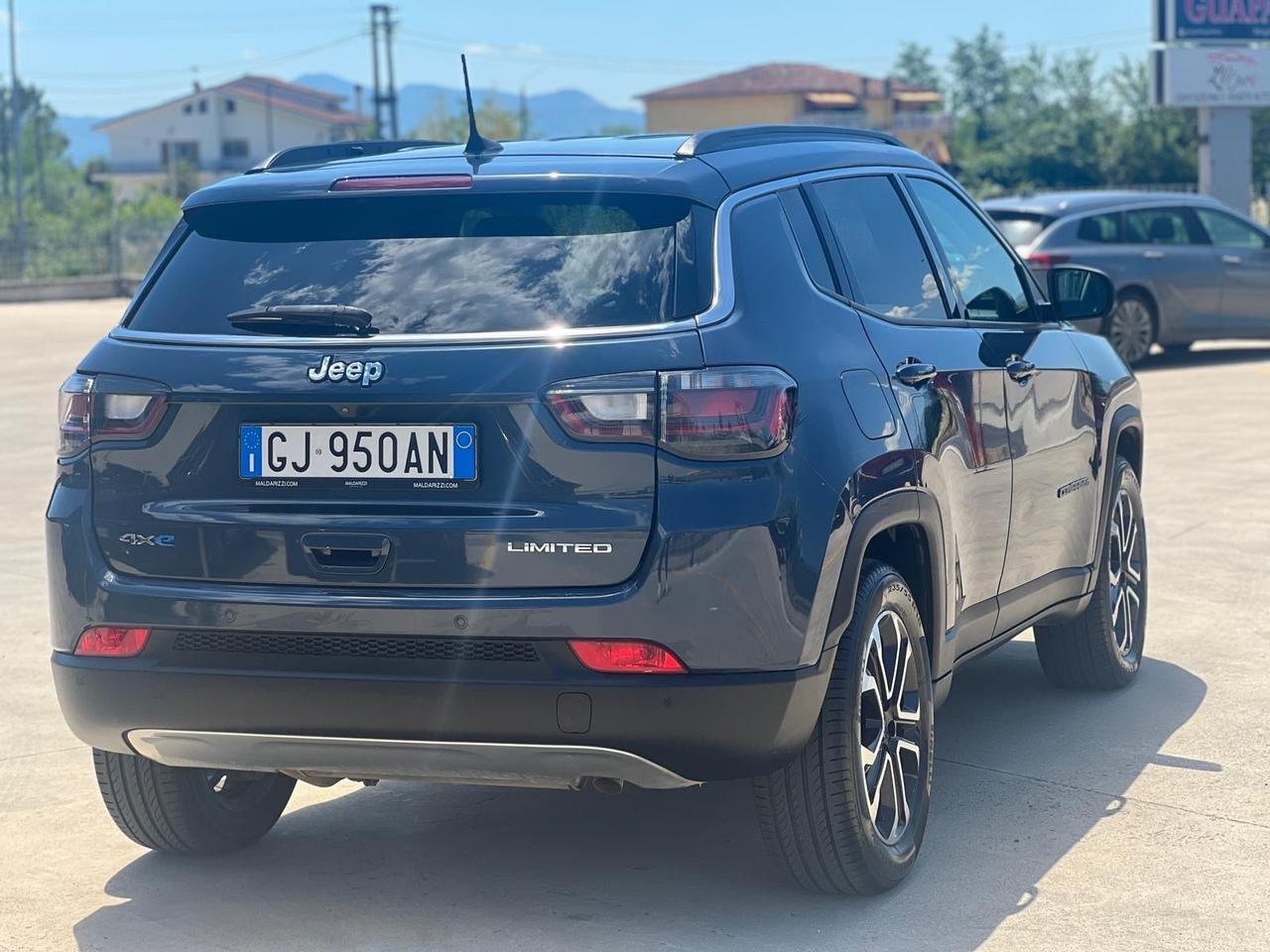 Jeep Compass 1.3 Turbo T4 190 CV PHEV AT6 4xe Limited