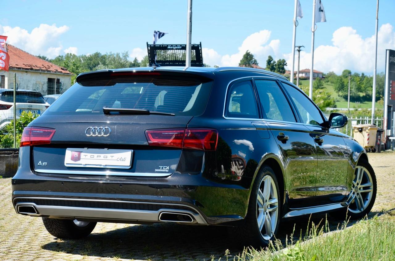 AUDI A6 AVANT 2.0 TDI S-LINE INT+EXT QUATTRO 190cv S-TRONIC, UFF ITALIANA, SERVICE DIMOSTRABILI, EURO 6B, FARI XENO, NAVI, PERMUTE
