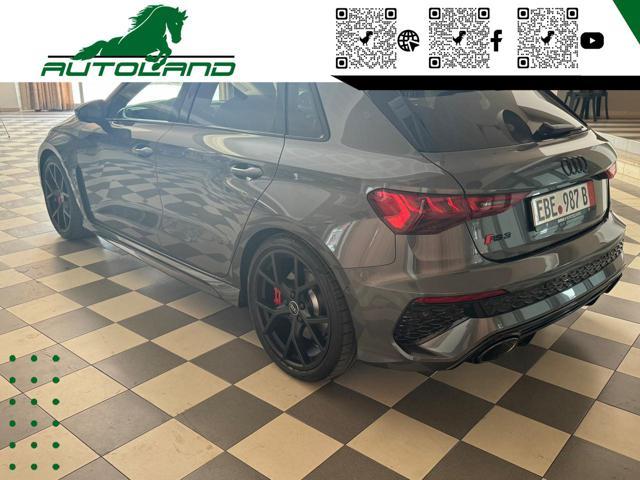 AUDI RS3 3 SPB TFSI quattro S tronic listino 84k