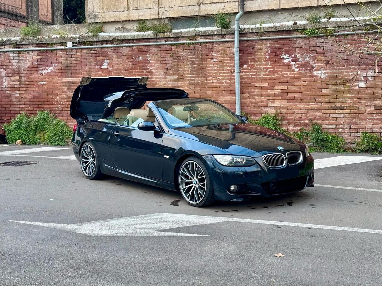 Bmw 325 325d cat Cabrio Msport, DISPONIBILE SEDE DI VELLETRI, TOTALMENTE ORIGINALE, DA VETRINA