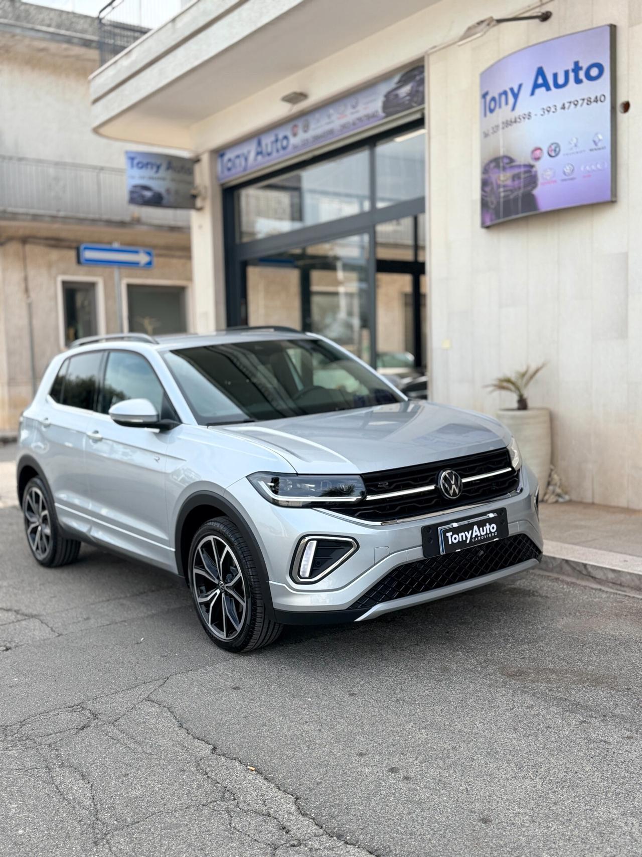 Volkswagen T-Cross 1.0 tsi R-Line edition Plus 115cv TELECAMERA,NAVI,APPLE CARPLAY,VIRTUAL COCKPIT, GARANZIA UFFICIALE