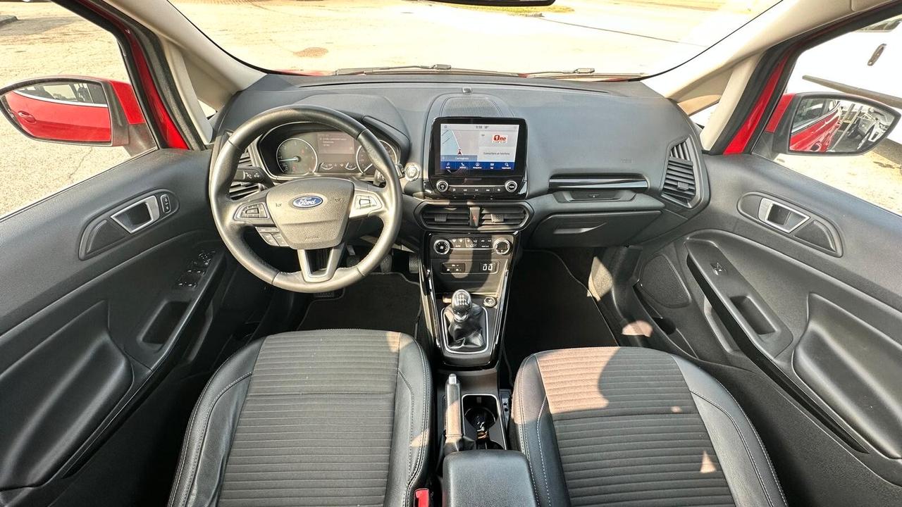 Ford EcoSport 1.5 Ecoblue 100 CV Start&Stop Titanium KM CERTIFICATI-UNICO PROPRIETARIO