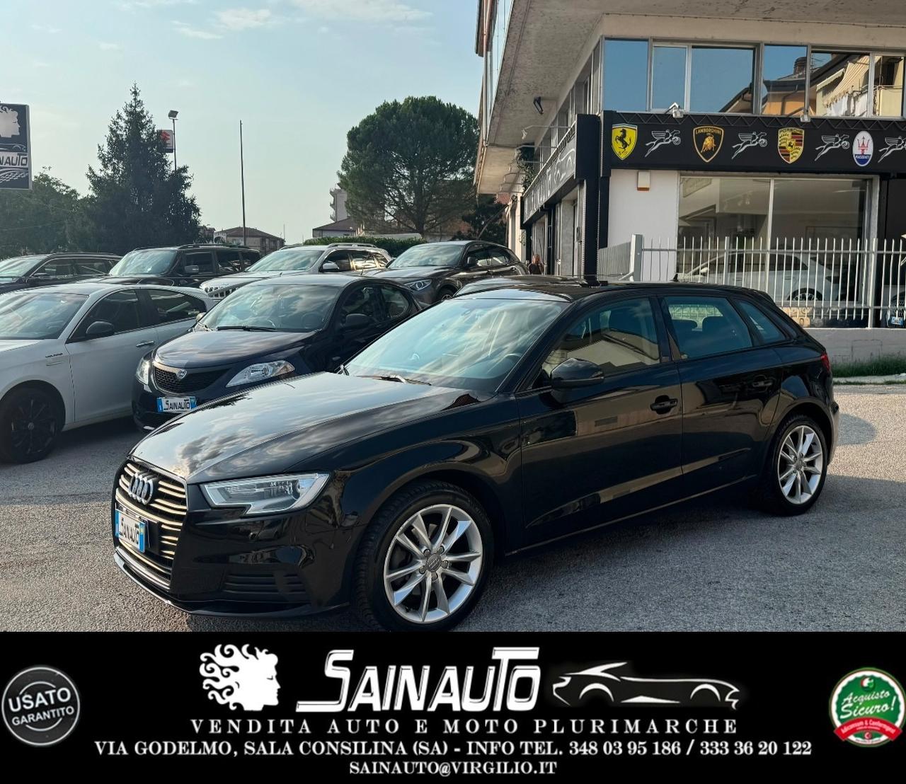Audi A3 SPB 1.6 TDI 116 CV S tronic Sport garanzia