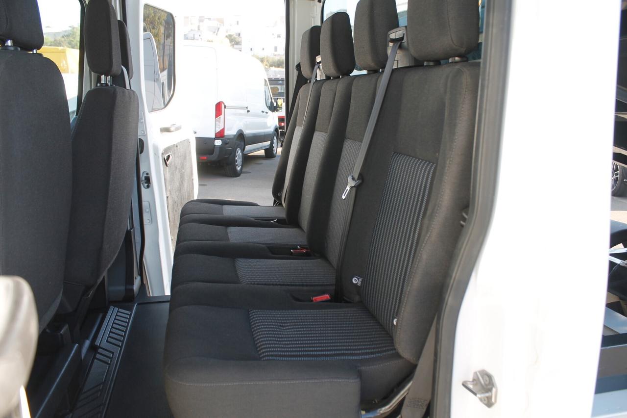 Ford TRANSIT 2.0 TDCI 170CV DOPPIA CABINA CASSONE RIBALTABILE MOTORE NUOVO!!!