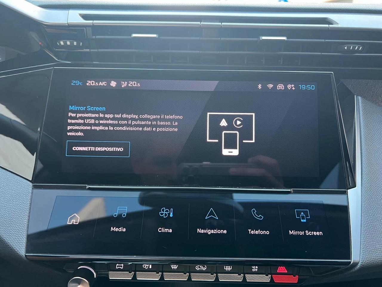 PEUGEOT 308 S.W. ALLURE 1.5 EAT8 130CV PELLE NAVI CAM LED ANNO 2023