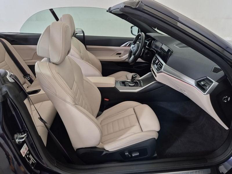 BMW Serie 4 Cabrio Serie 4 G23 2020 Cabrio Diesel 420d Cabrio mhev 48V Msport auto