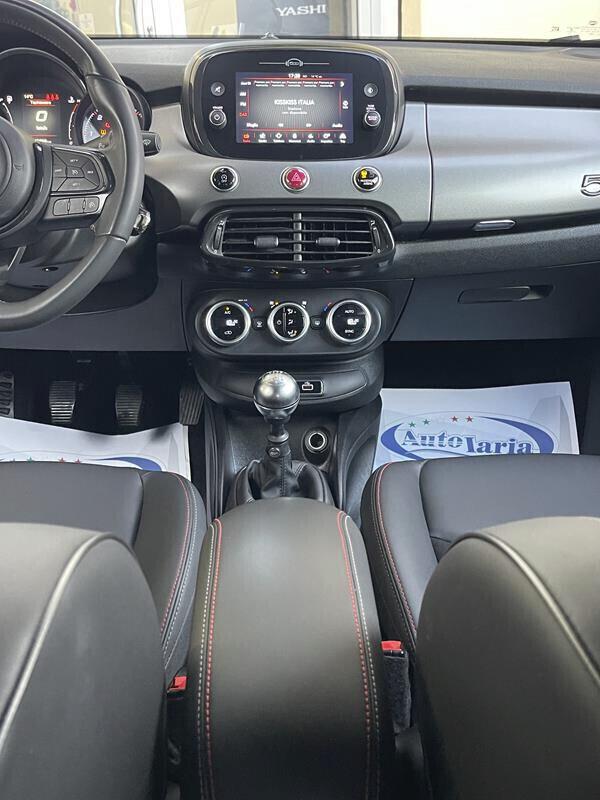 Fiat 500X 1.6 Mjt 130 CV Sport Restyling "Fari Full LED, Gruppi ottici poster Bracciolo, cerchi 18"