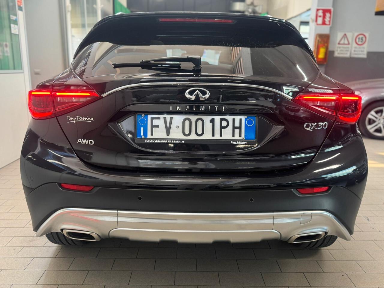 Infiniti QX30 2.0 turbo DCT AWD Luxe Tech PREZZO REALE!! UNICO PROPRIETARIO!!