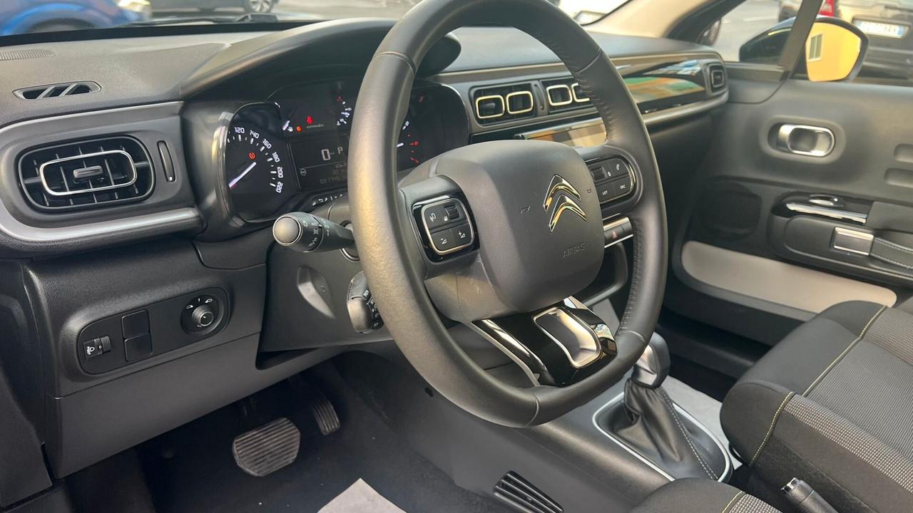 Citroen C3 PureTech 110 S&S EAT6 Max KM 21.295 NERO
