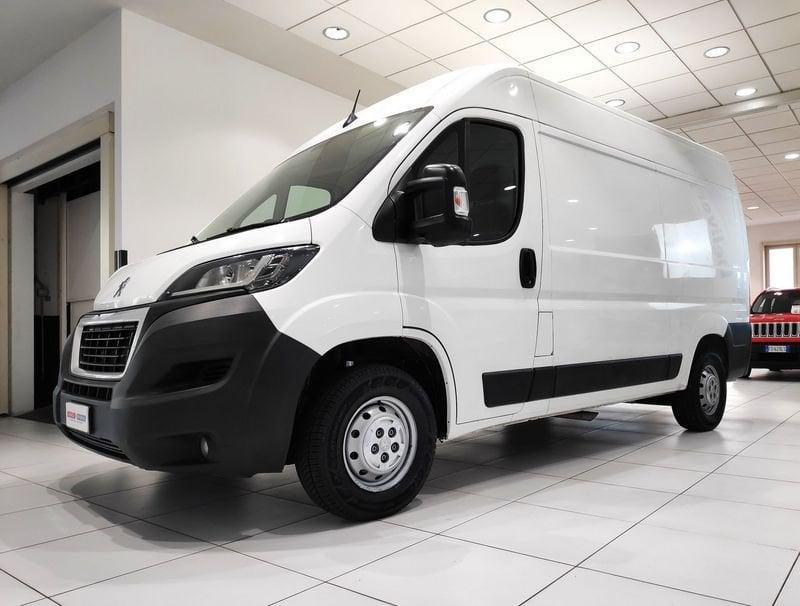 Peugeot Boxer Boxer 333 2.2 BlueHDi 140 S&S PM-TM Furgone*PASSO MEDIO TETTO ALTO*19.000 KM*GARANTITO*3 POSTI*