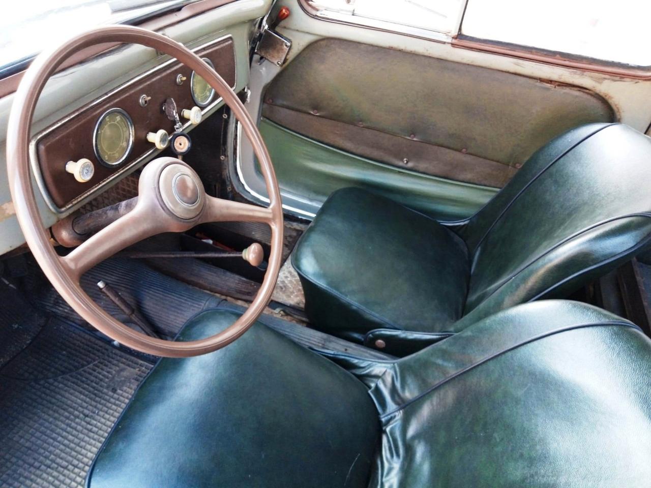 FIAT 500 C TOPOLINO GIARDINETTA BELVEDERE - ASI - 1953