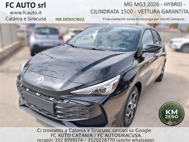 Mg MG3 1.5 Hybrid+ Luxury 7 ANNI GARANZIA CASA MADRE