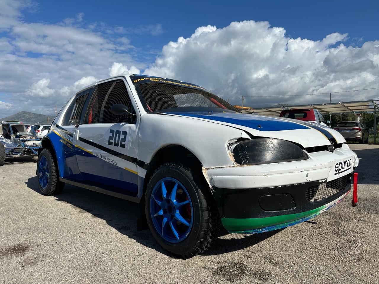 Peugeot 106 rally Autocoss Challenge Slalom Suzuki K8 prototipo sport