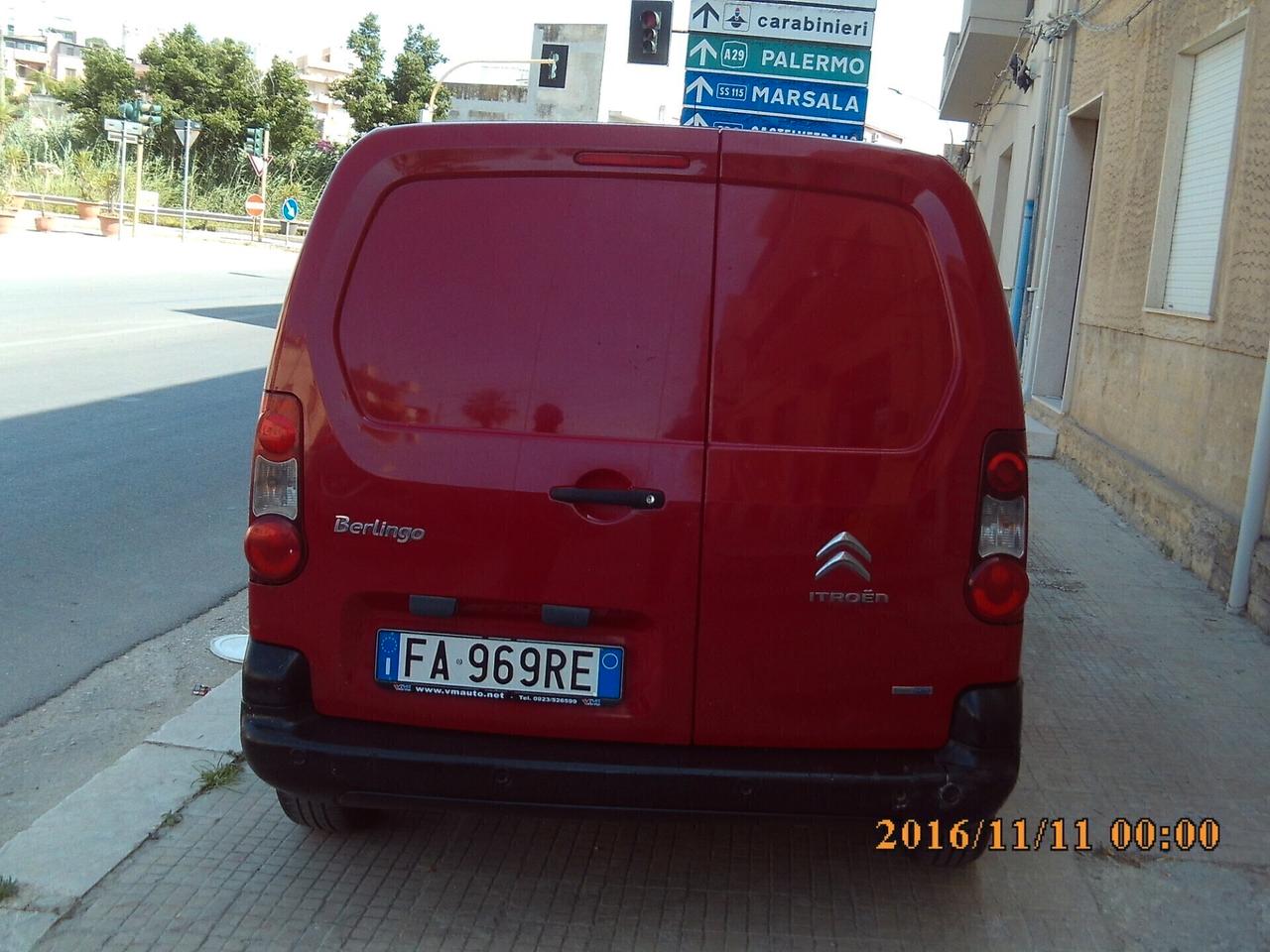 Citroen Berlingo 1.6 HDi 90 Van 3 posti Club L1