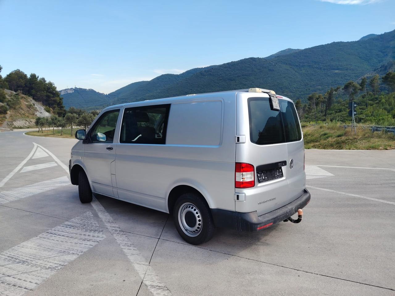 Volkswagen Transporter 2.0Tdi 140Cv 6Marce OMOLOGATO CAMPER -Pronta Consegna-Clima-Gancio-Leggere Annuncio 2 POSTI-Pronta Consegna-Clima-2014-