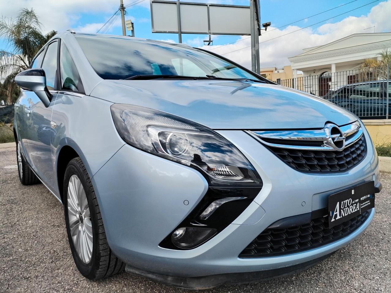 Opel Zafira 14benzina Gpl 7posti navig cruise 2017