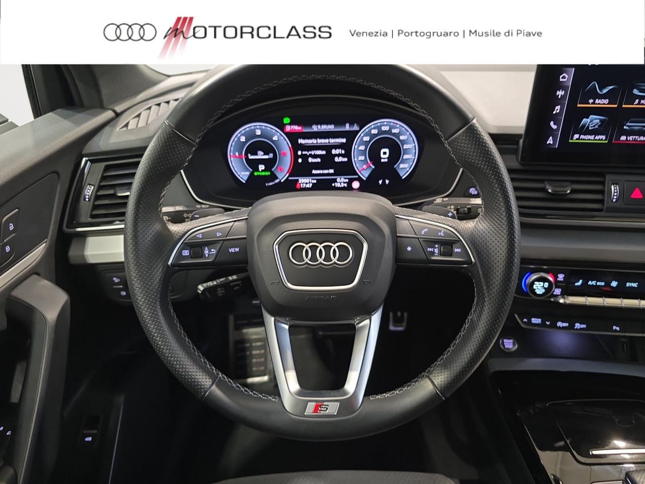 Audi Q5 sportback 40 2.0 tdi mhev 12v s line plus quattro s tronic
