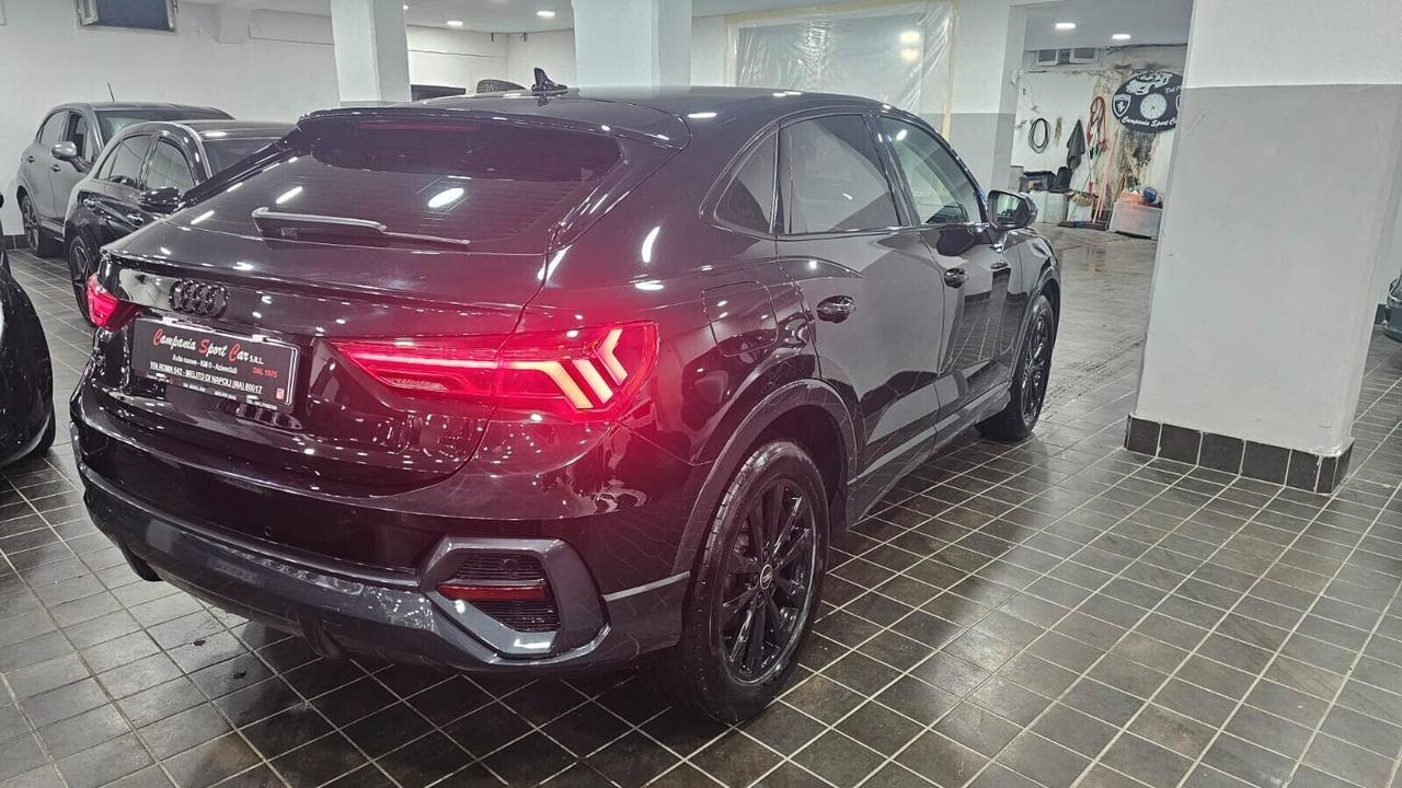 NUOVA AUDI Q3 SPORTBACK S-LINE EDITION 35 TDI 150CV S-TRONIC IDENTITY BLACK