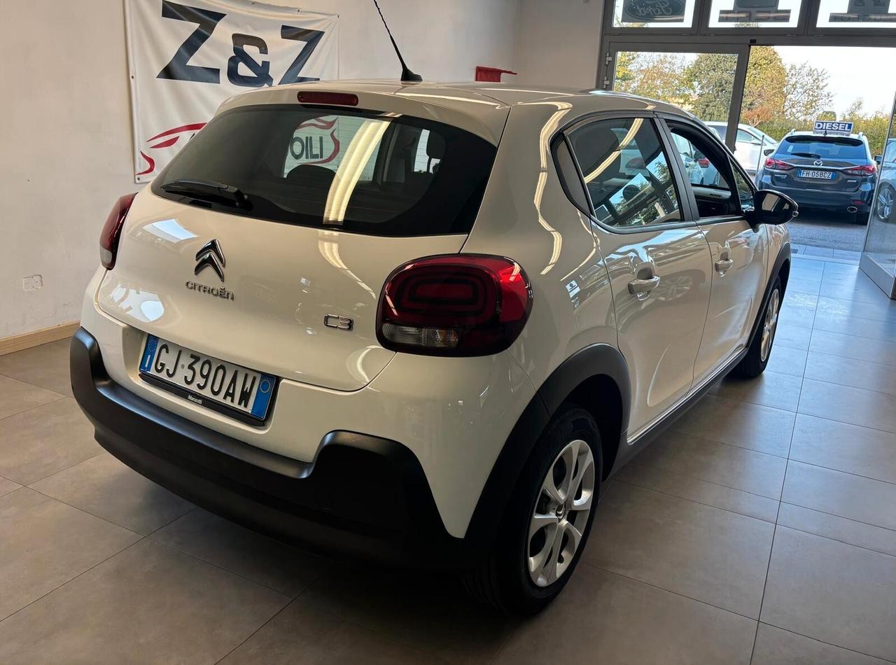 Citroen C3 - 1.5 102 CV anno 2022 con 72000 km AUTOCARRO