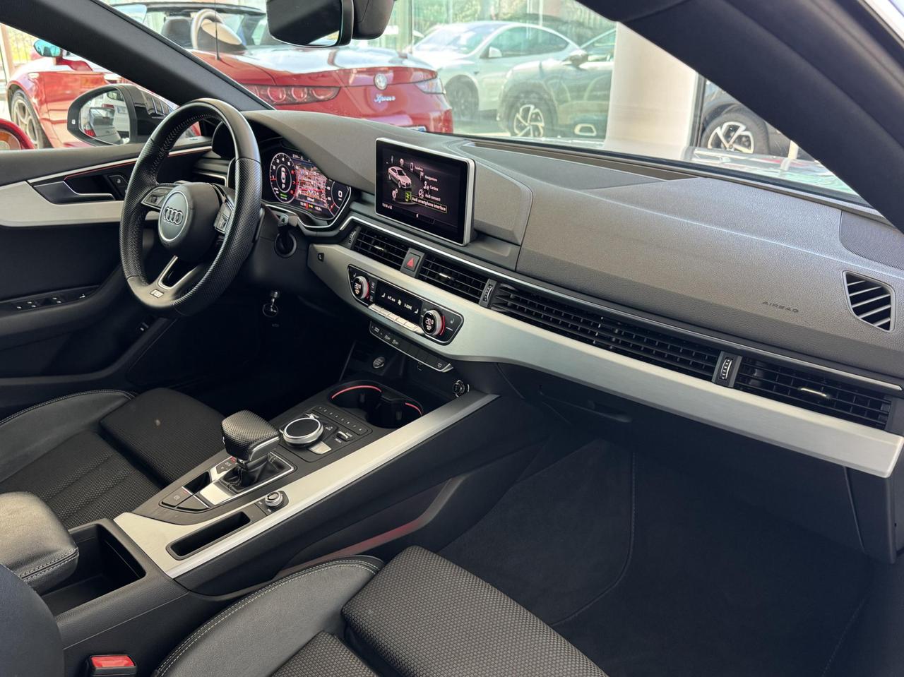 Audi A5 Sportback 40 2.0 tfsi mhev Sport Design 190cv s-tronic S-Line SLINE