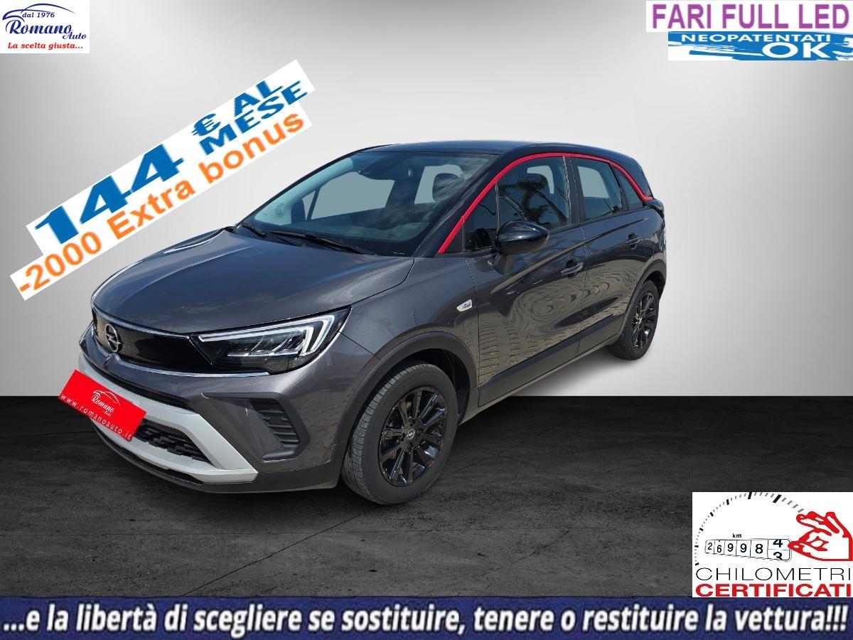 OPEL - Crossland 1.2 GS Line 83cv#OK NEO PATENTATI!