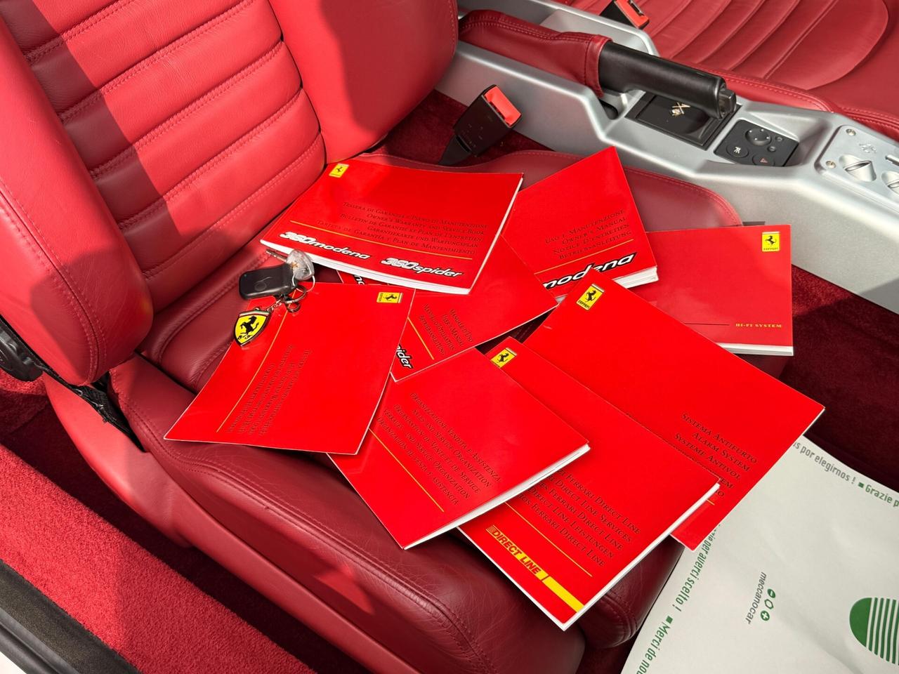 Ferrari 360 Modena F1 – 29.333 km – Distribuzione Ferrari – Vernice Originale – Iscritta ASI