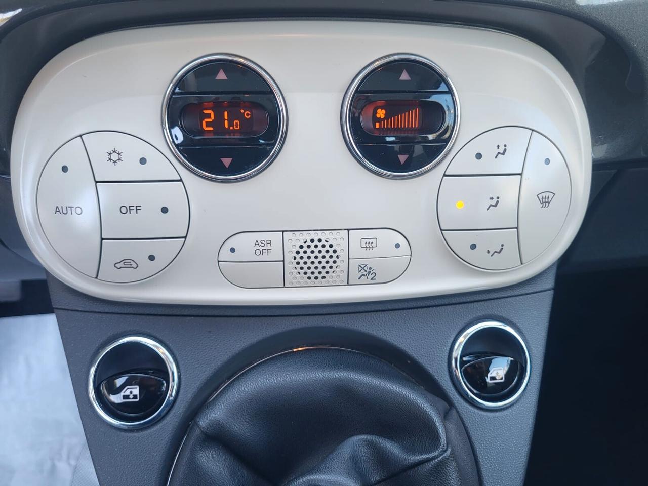 Fiat 500 1.2 Lounge+Tetto+Navy+Clima Automatico...