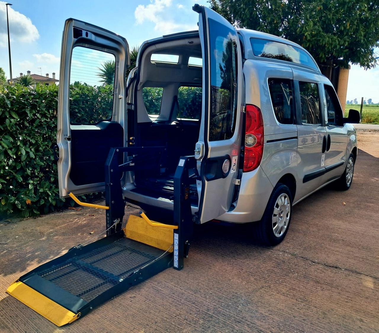 Fiat Doblo Doblò TETTO ALTO TRASPORTO DISABILI PEDANA ELETTROIDRAULICA