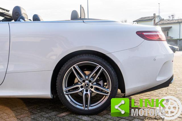 MERCEDES-BENZ E 220 CABRIO 2018 AMG LINE ? FULL OPTIONAL - CERTIFICATA