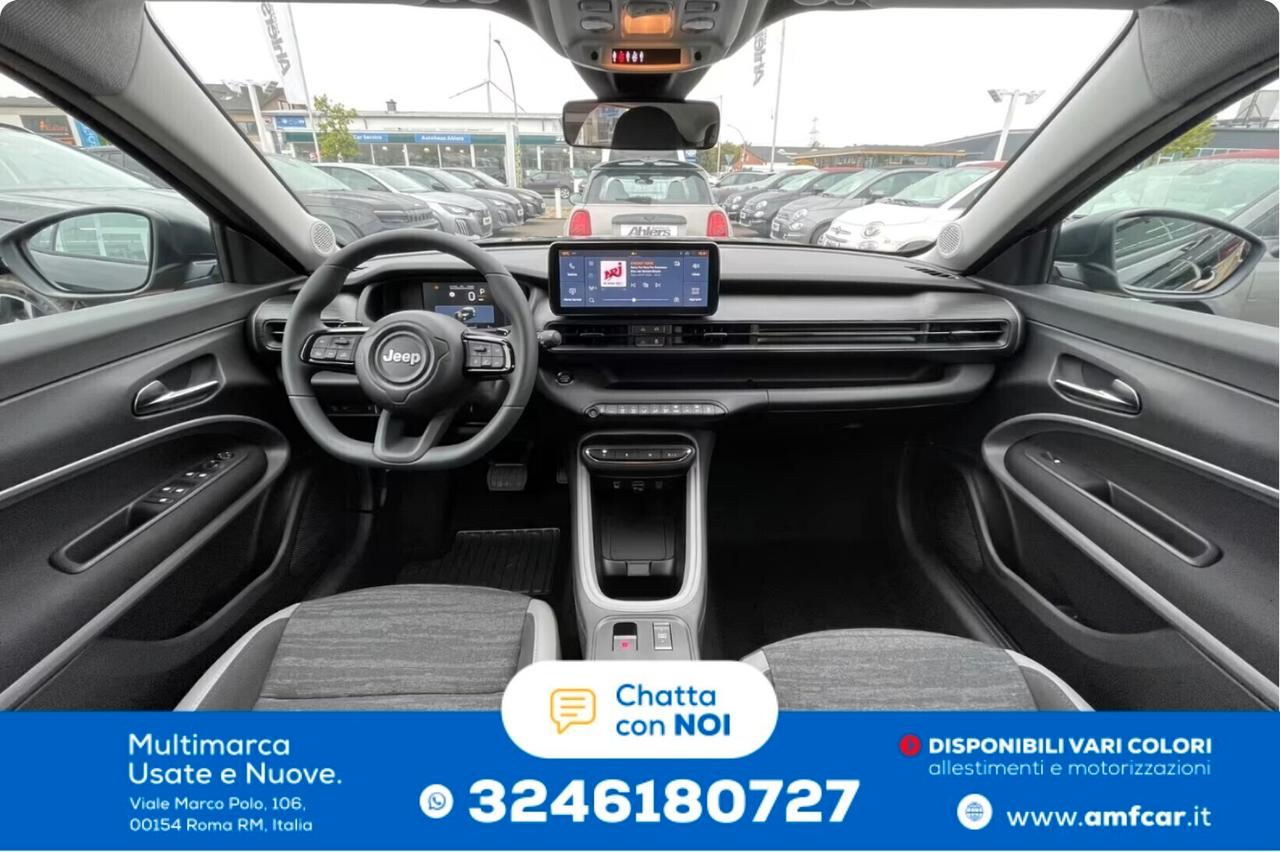 Jeep Avenger Longitude + AUTOMATICA + SEDILI RISCALDATI + CARPLAY +