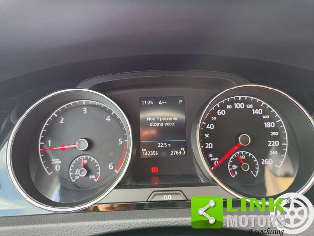 VOLKSWAGEN Golf 1.6 TDI 115 CV DSG 5p. Sport R-Line BMT GARAN.INCL