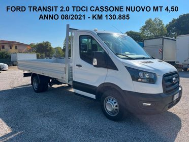 Ford Transit 2.0 TDCI Cassone Nuovo 4,50 MT