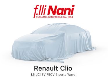 Renault Clio Clio 1.5 dCi 8V 75CV 5 porte Wave