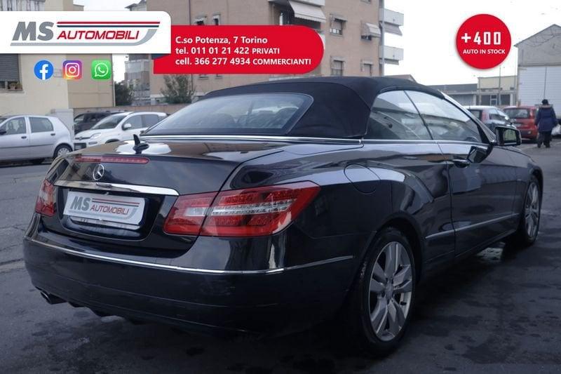 Mercedes-Benz Classe E Mercedes-Benz Classe E 220 CDI Cabrio BlueEFFICIENCY Avantgarde Unicoproprietario