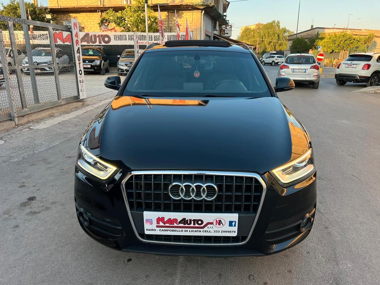 Audi Q3 2.0 TDI 140CV TETTO PANORAMICO APRIBILE