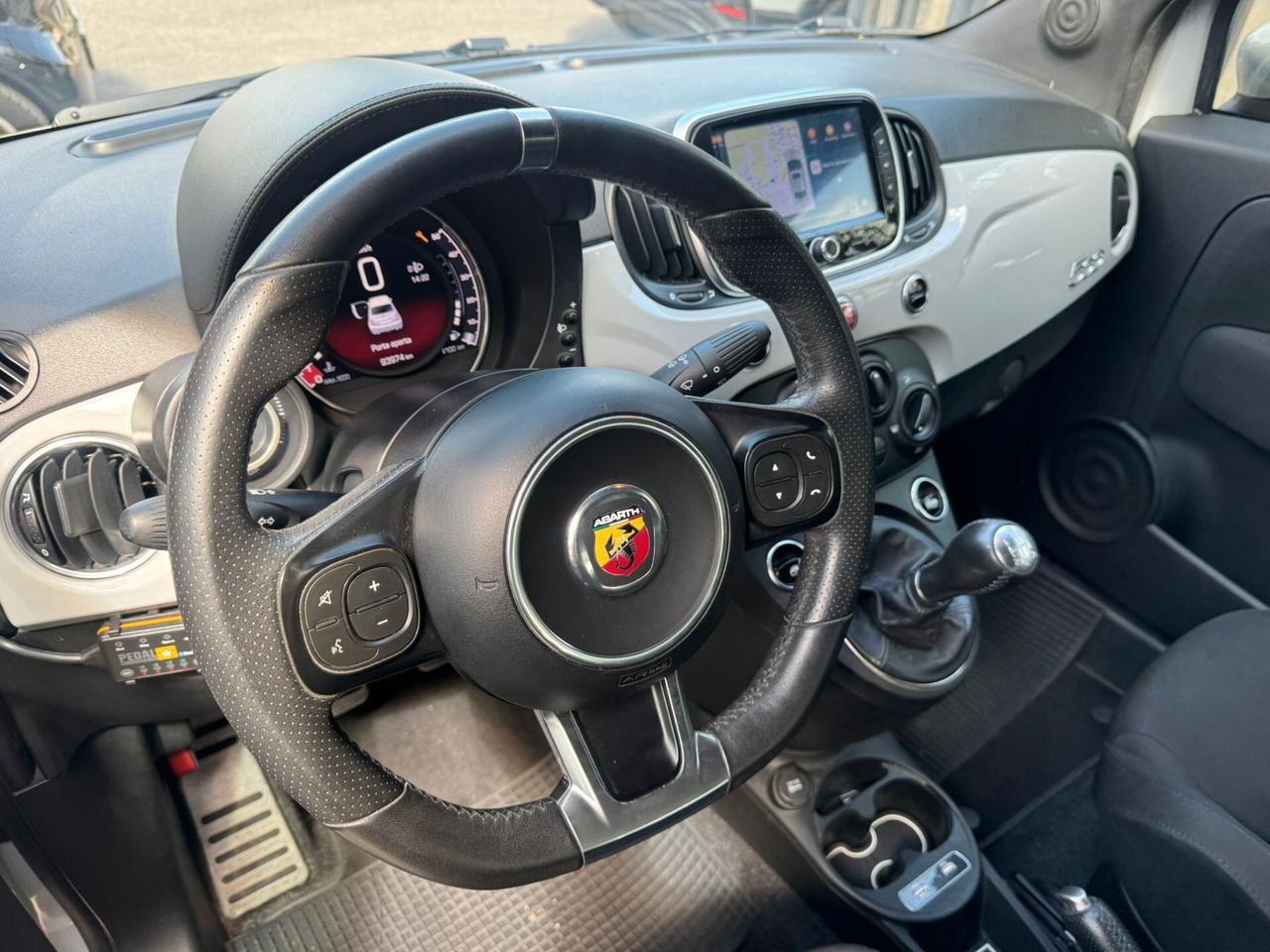 Abarth 595 1.4 Turbo T-Jet 145 CV special pedal comander
