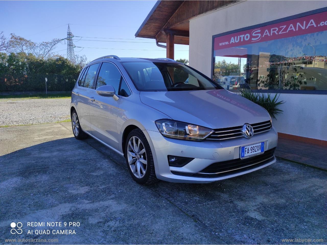VOLKSWAGEN Golf Sportsvan 1.6TDI110DSGExec 4FreeBMT 3 ANNI GARANZIA -- 15GG SODDISFATTI O RIMBORSATI