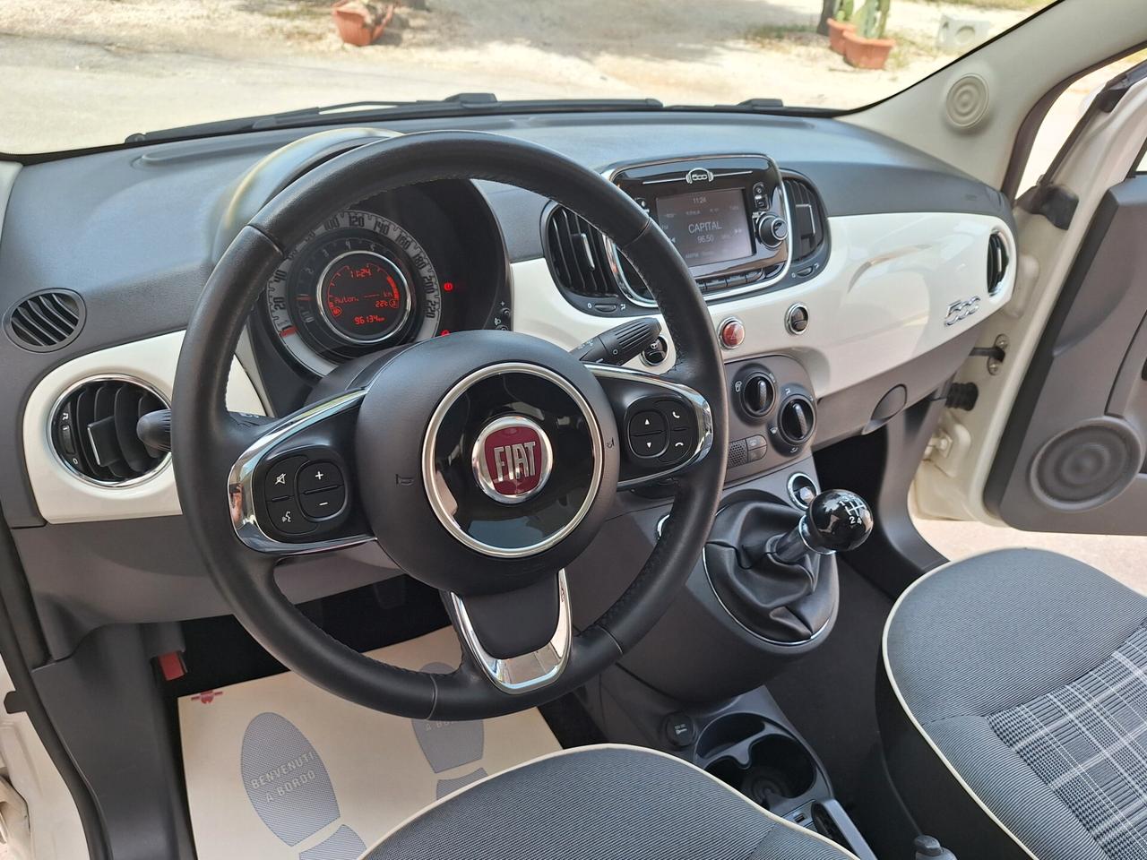 Fiat 500 1.2 Lounge TETTO 96000 KM 2016