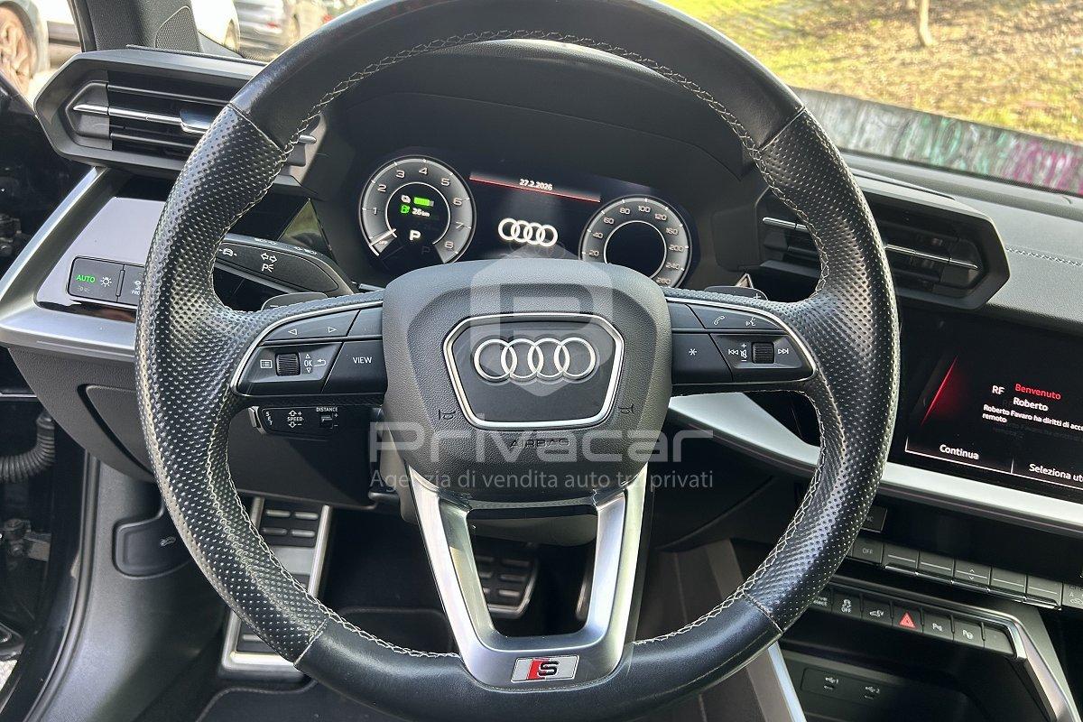 AUDI A3 SPB 40 TFSI e S tronic S line edition