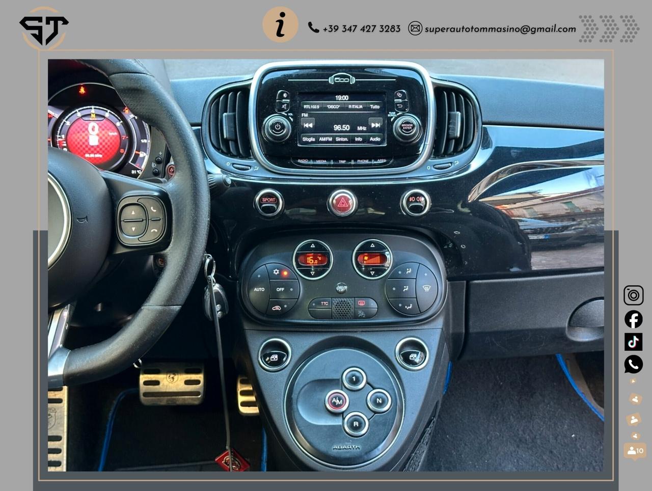 Abarth 595 1.4 Turbo T-Jet cambio F1