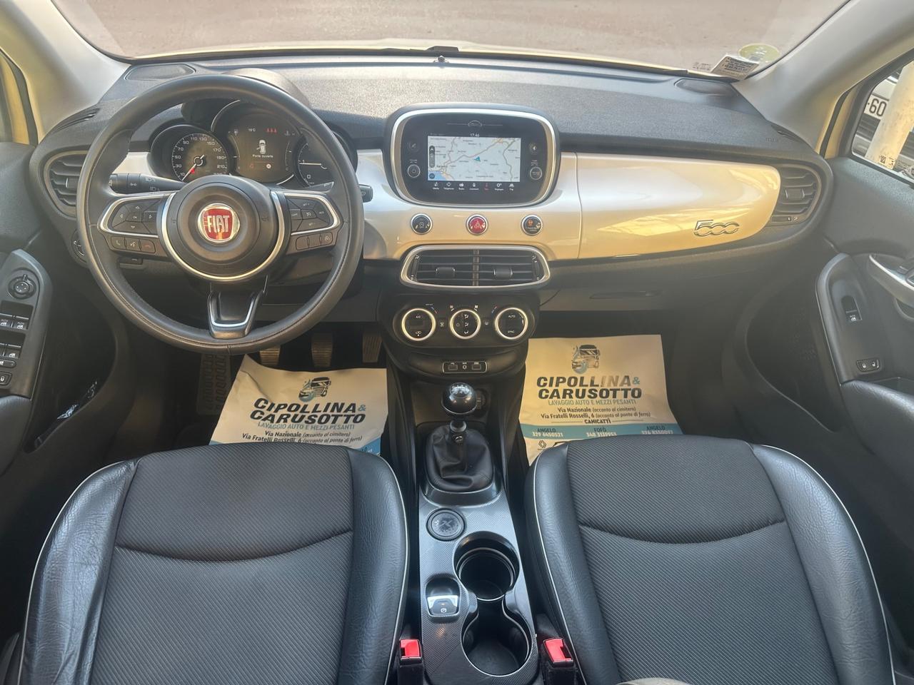 Fiat 500X 1.6 MTJ 120 CV City Cross 10/2019 KM 110928CERT 1PROP