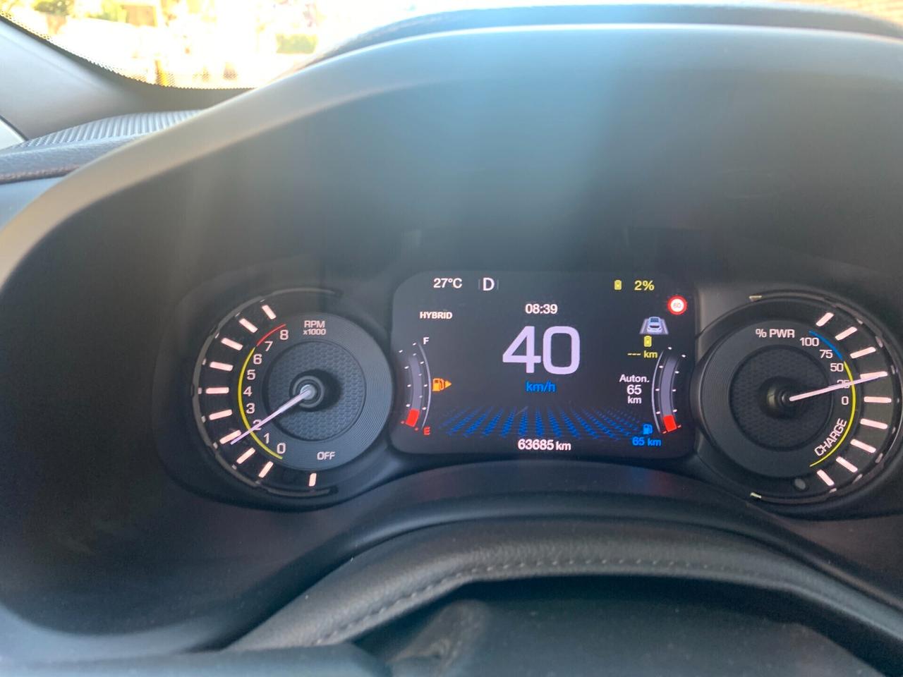 Renegade HIBRIDA 190CV 4xe P-IN AUTOMATICA KM63600