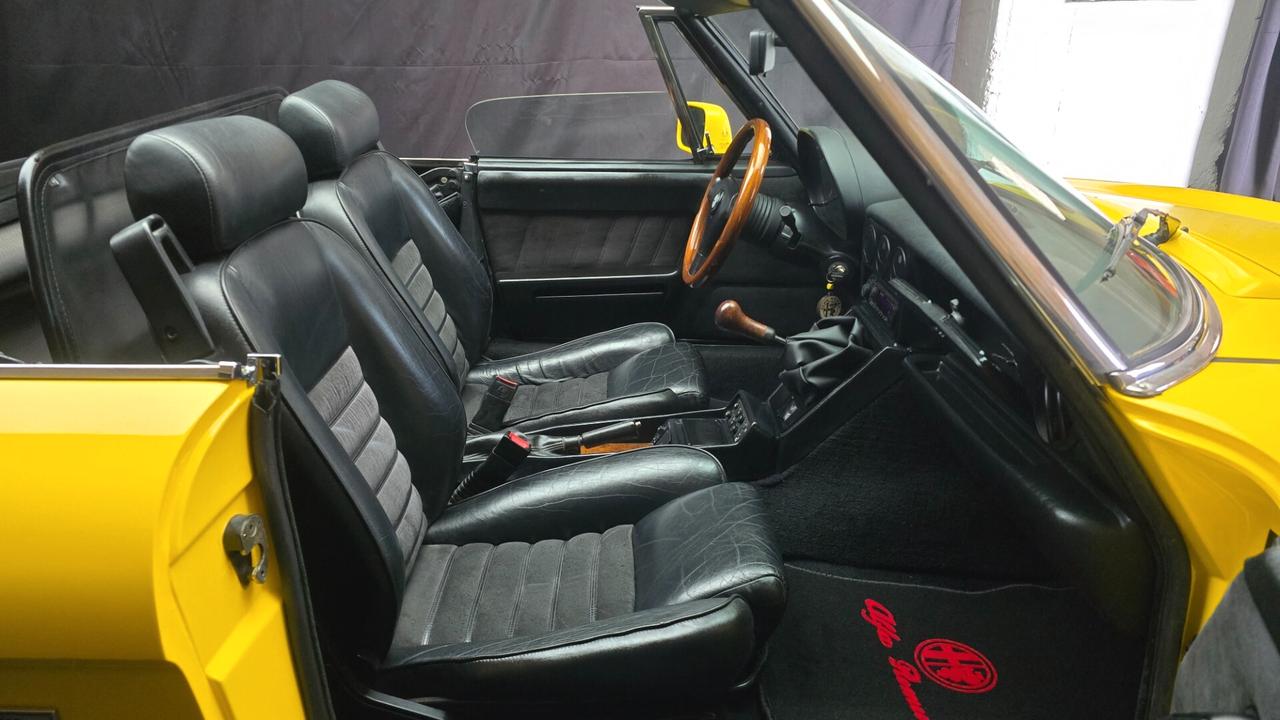 Alfa Romeo Spider certif. ASI con C.R.S